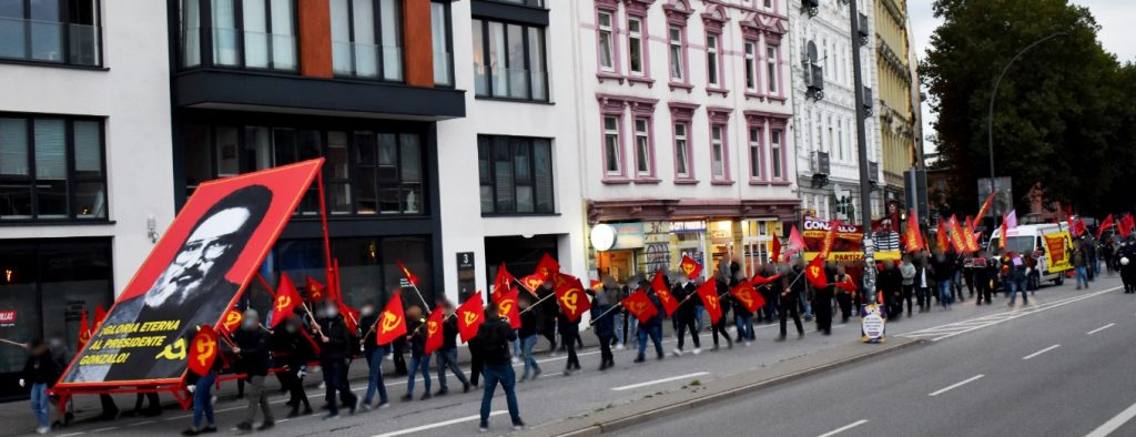 Gedenkdemonstration in Hamburg