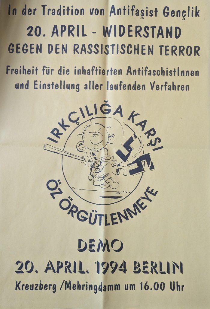 antifasist genclik gegen rassistischen terror