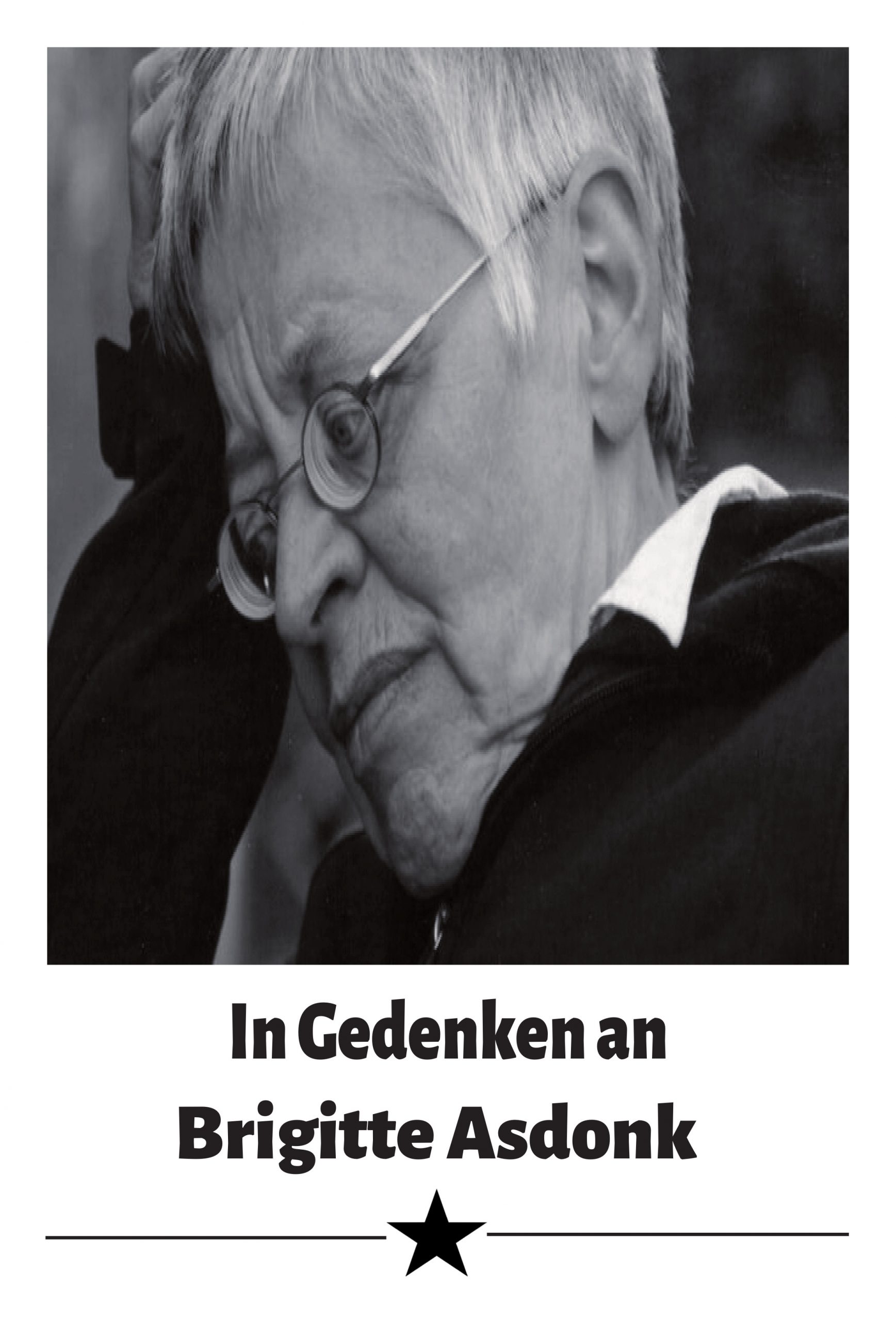 Gedenken an Brigitte Rückseite #457